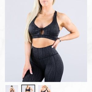 BuffBunny Jacquard Bra NWT